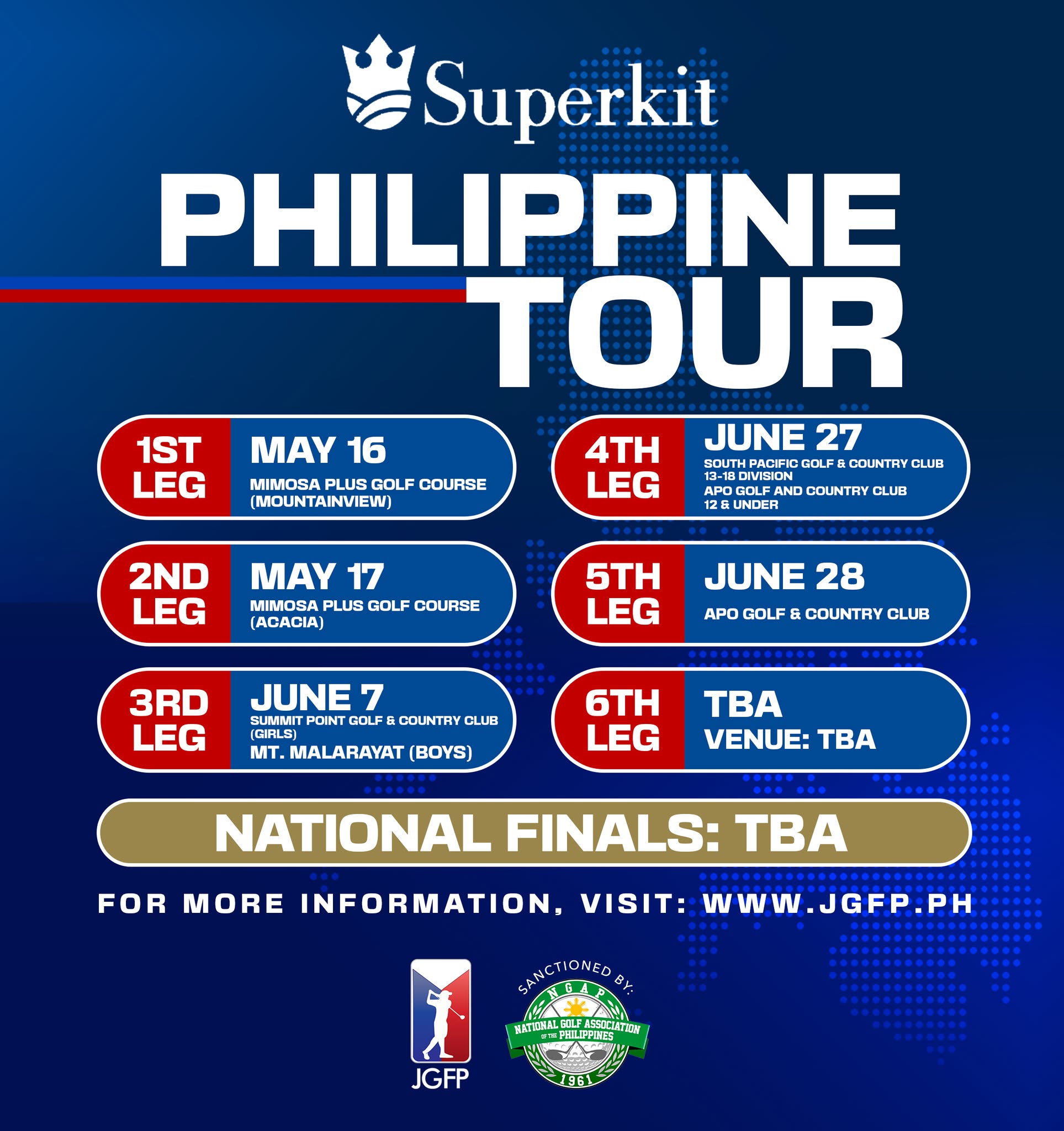 2026 JGFP SUPERKIT SERIES TOURNAMENT